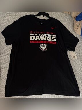 Men’s Nike Georgia Bulldogs football Playoff 2021 National Championship T-shirt